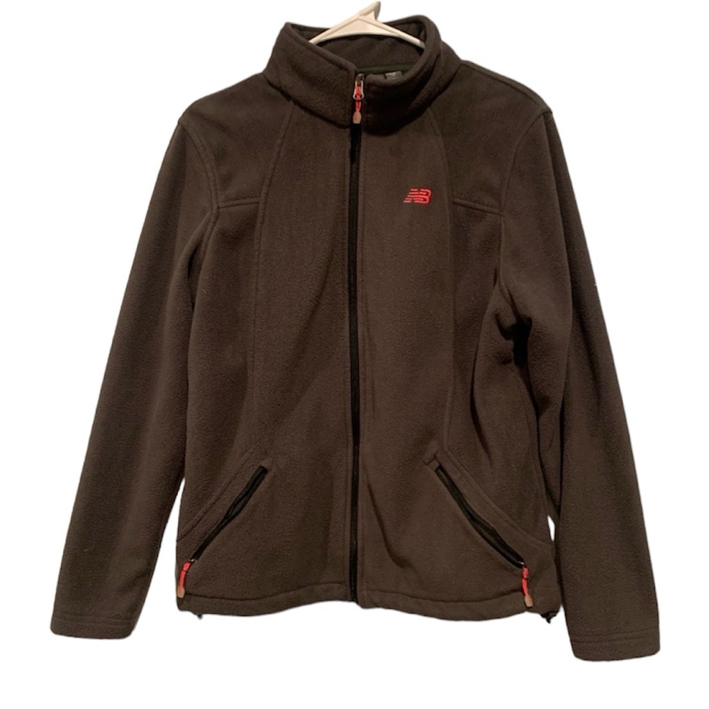 New Balance Fleece Zip Up Jacket Size M